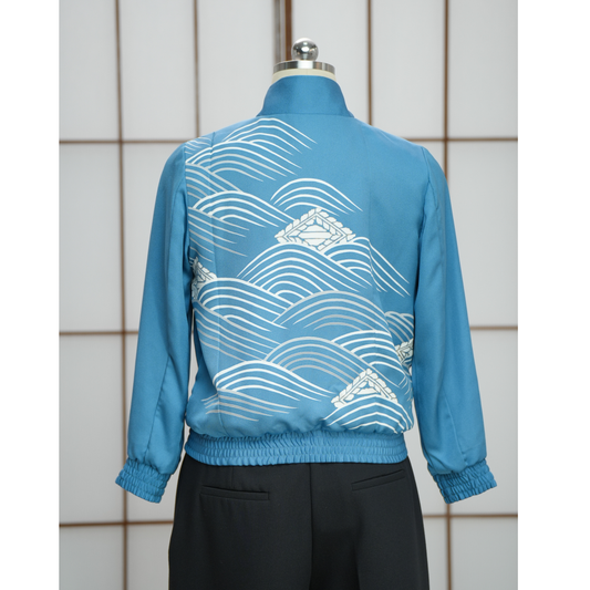 Premium On-hand: Blue Chinese Knot Jacket  | CKJ7404 | MB (Women)