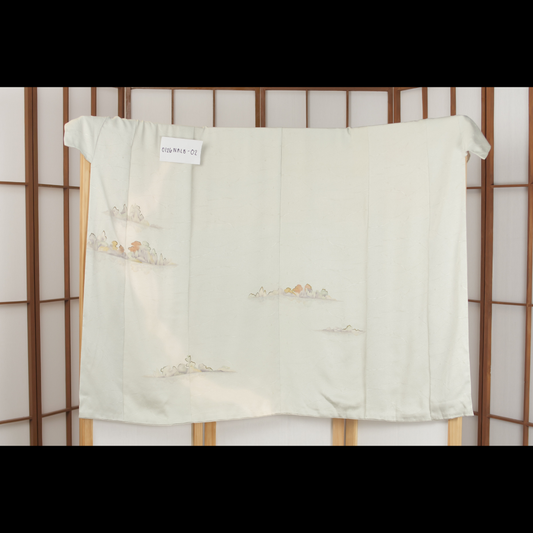 NALB - (No Art Left Behind) Fabric: 0126NALB-02 | Unique soft color grey ish light green