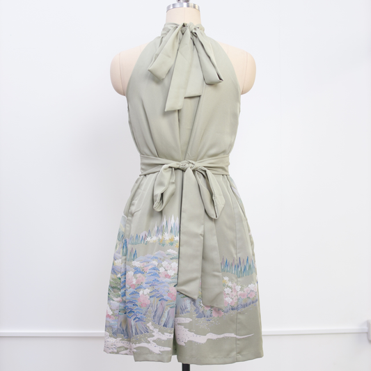 On-hand item: Halter Dress Green | HD5914 Size: XLB