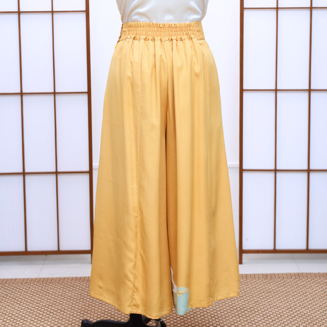 Premium On-hand: Gold Palazzo Pants | 3XLB | PP7377A