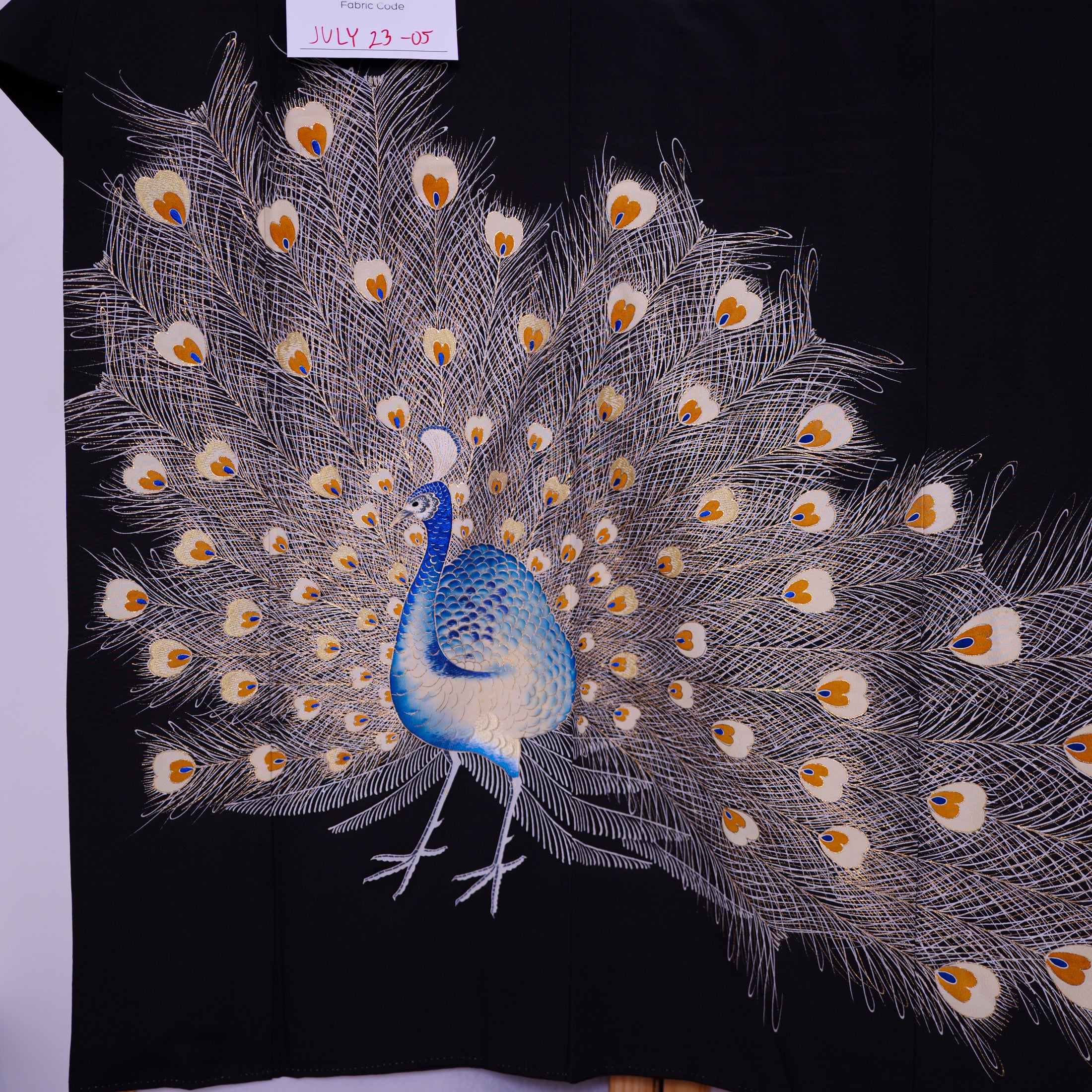 Premium Fabric: July23-05 Blue peacock