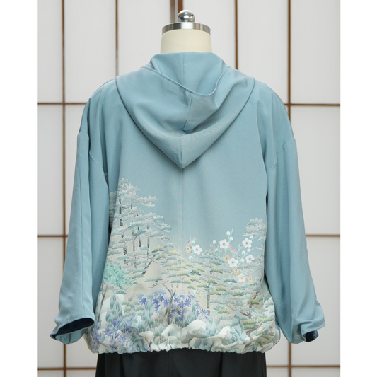 Premium On-hand: Blue Hoodie | H6345Y - Yuzen!