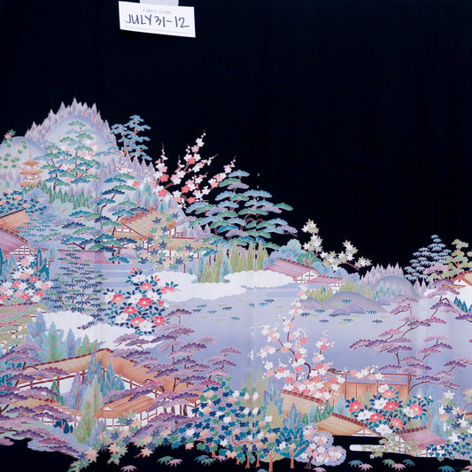 Summer Collection Fabric: July31-12 (Yuzen landscape)