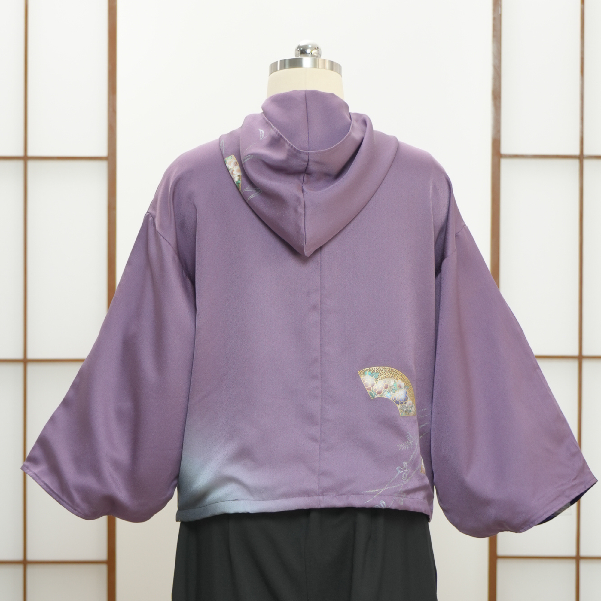 Premium On-hand: Lavender Hoodie With Zipper | HWZ7820Y - royal purple!