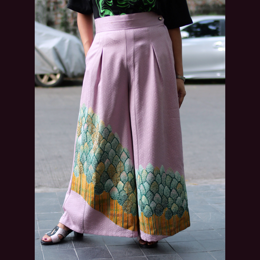 Ap30 On-hand: Lavender Palazzo Pants | PP3467 - XLA