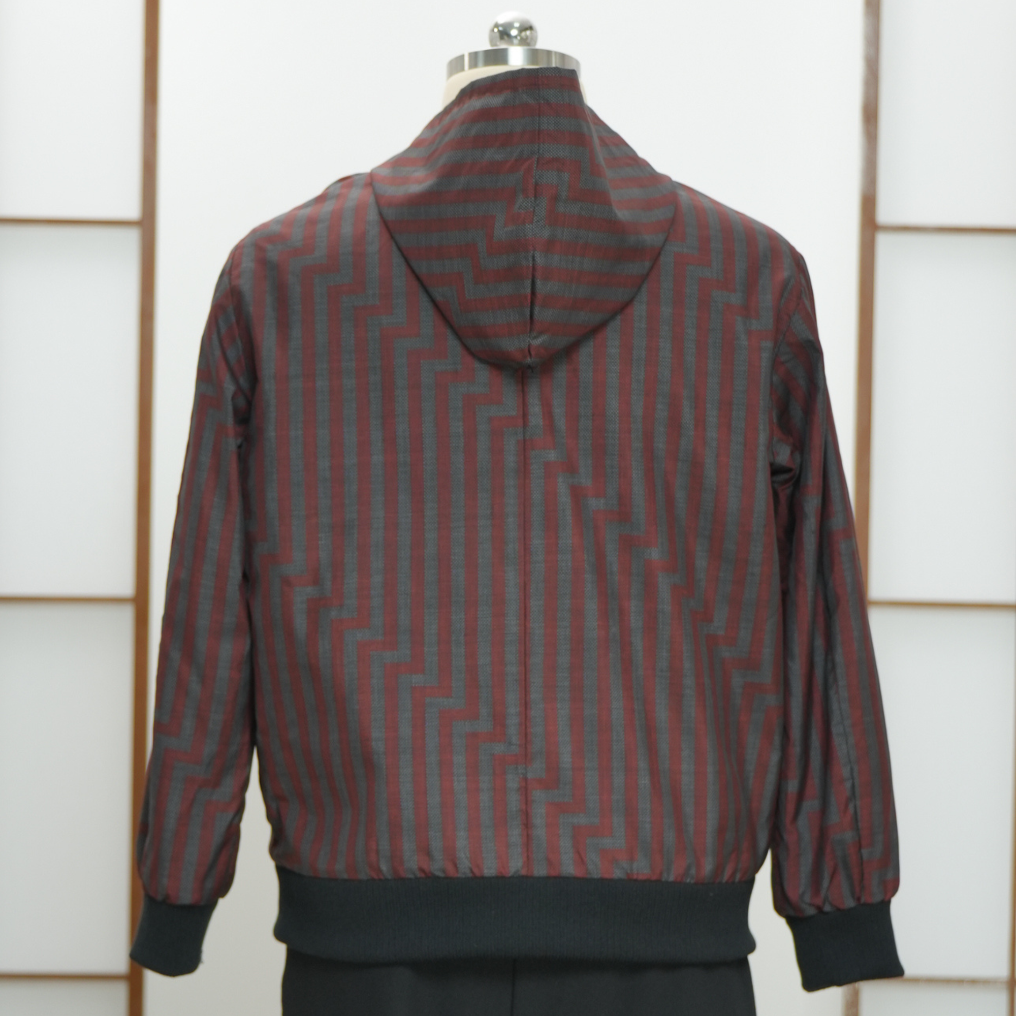 Premium On-hand: Red Loose Fit Oshima Men's Bomber Jacket | Large | LBJ7858M