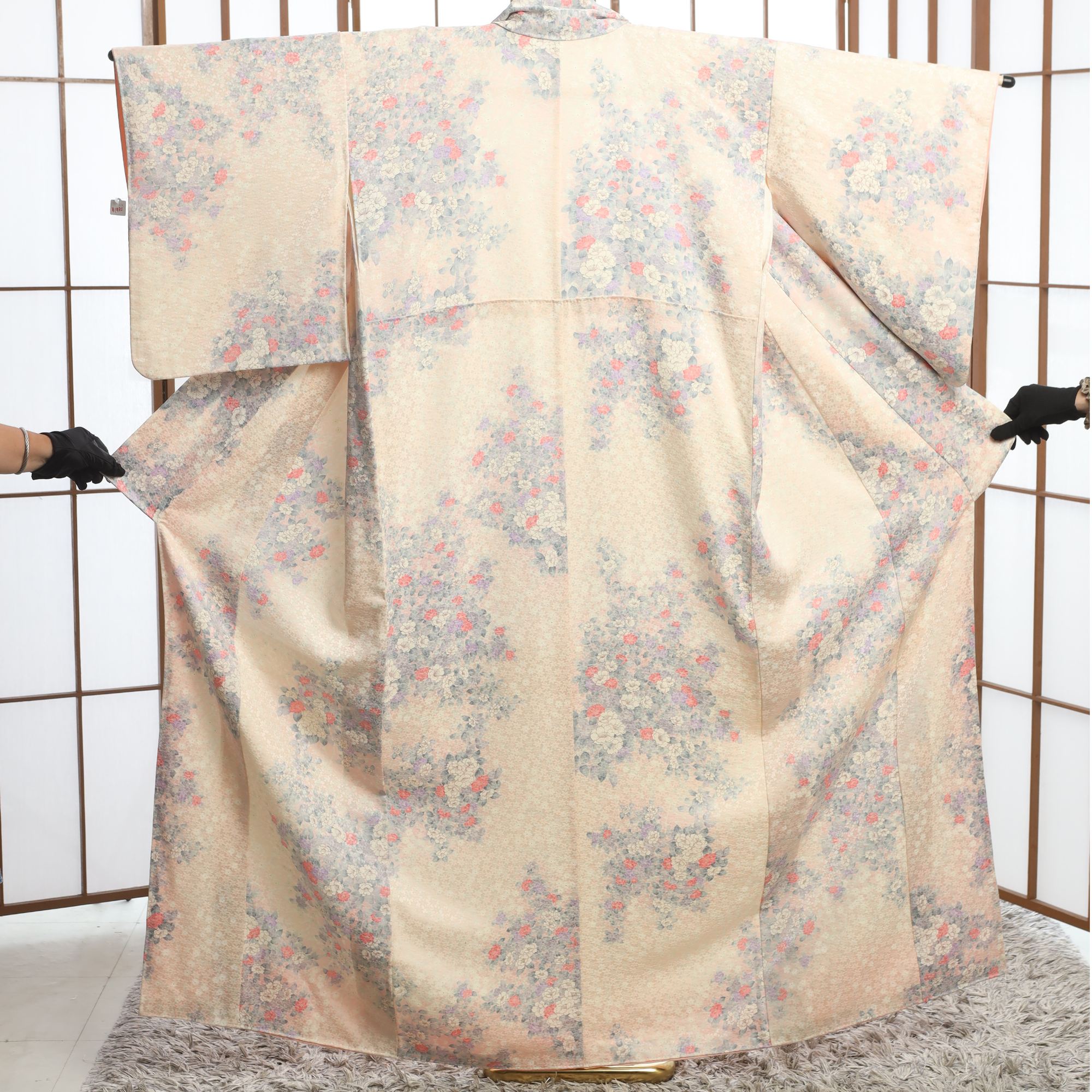 Premium Fabric SHO: 0423-05 | Ivory Bouquet