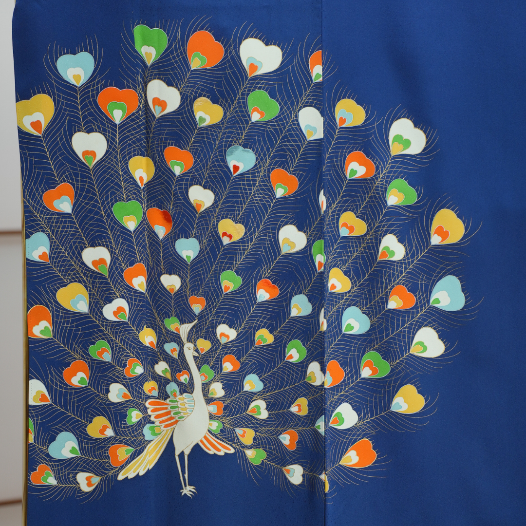Chiku Fabric: 0422_06 | Vibrant Tailfeather