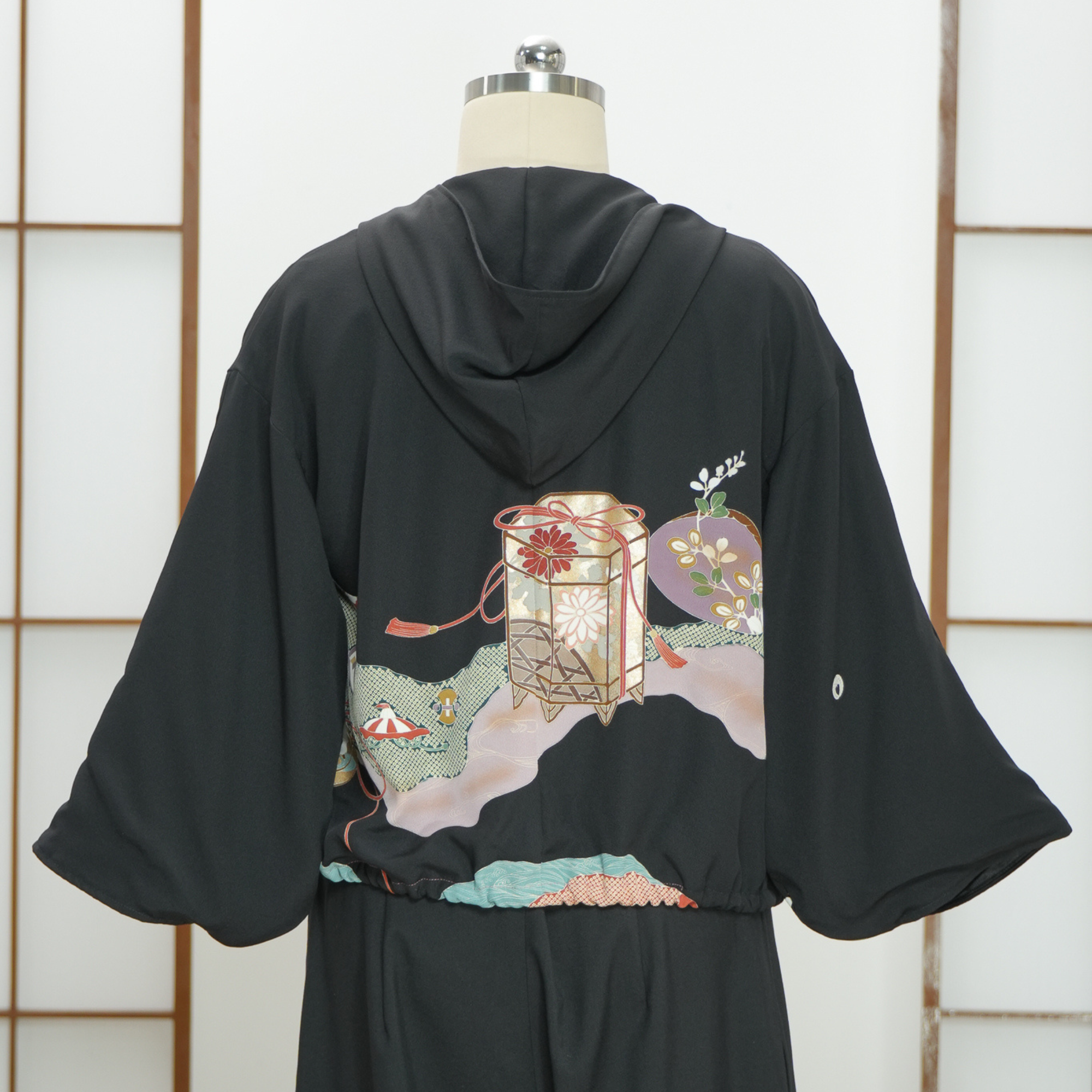 Premium On-hand item: Black Kodomo Hoodie | HK7656Y
