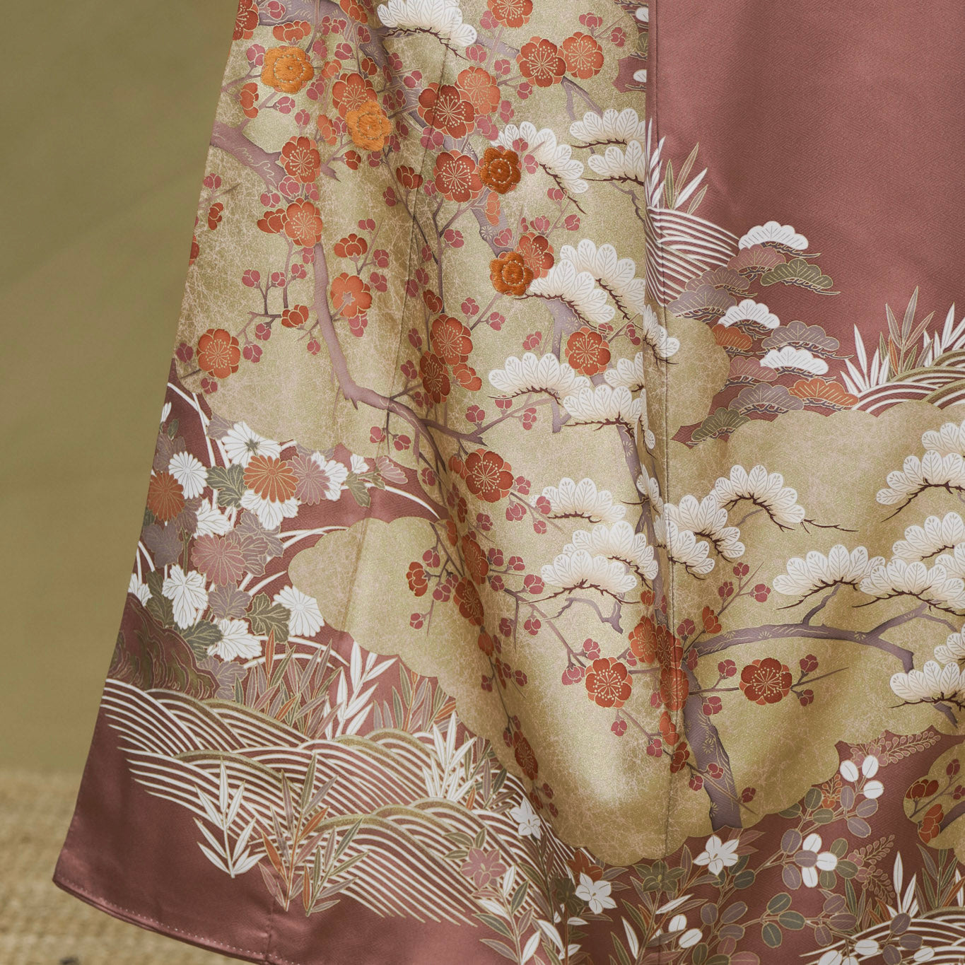 Premium Sho Fabric: 0810_01 | Petal Haze