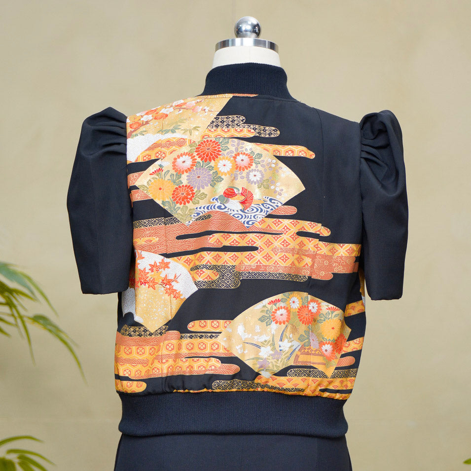 On-hand item: Filipiniana Bomber Jacket | Black | FBJ8413M | LARGE