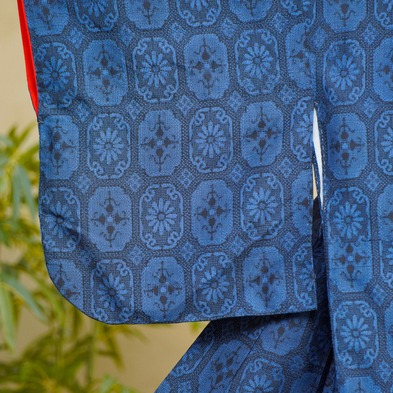 Premium Oshima Fabric: 0820_20 | Ancient Beauty - Indigo!