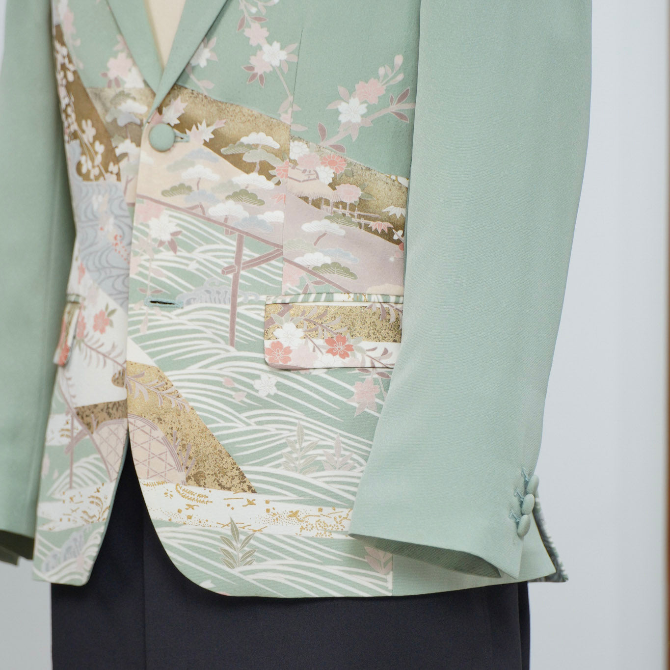 GGSB: Premium On-hand item: Men's Suit Green | L | MS7071H