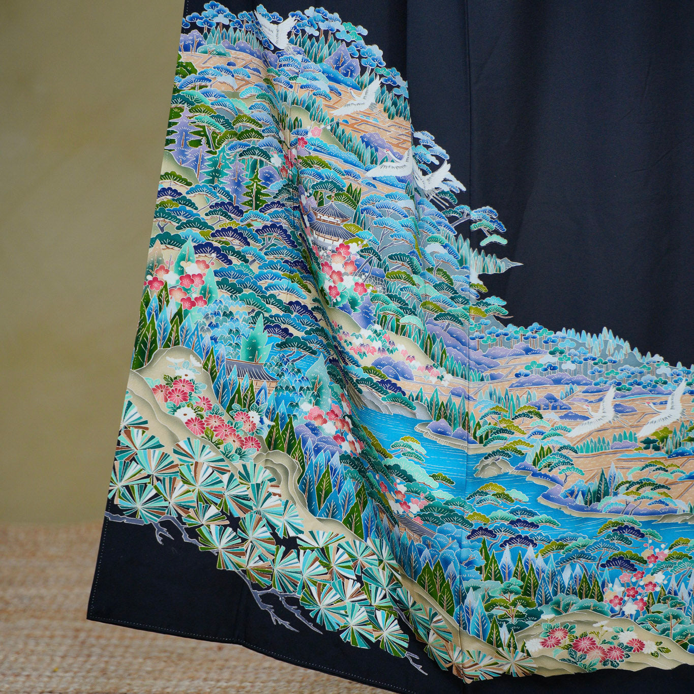 Chiku Fabric: 0721_02 | Painted Highlands