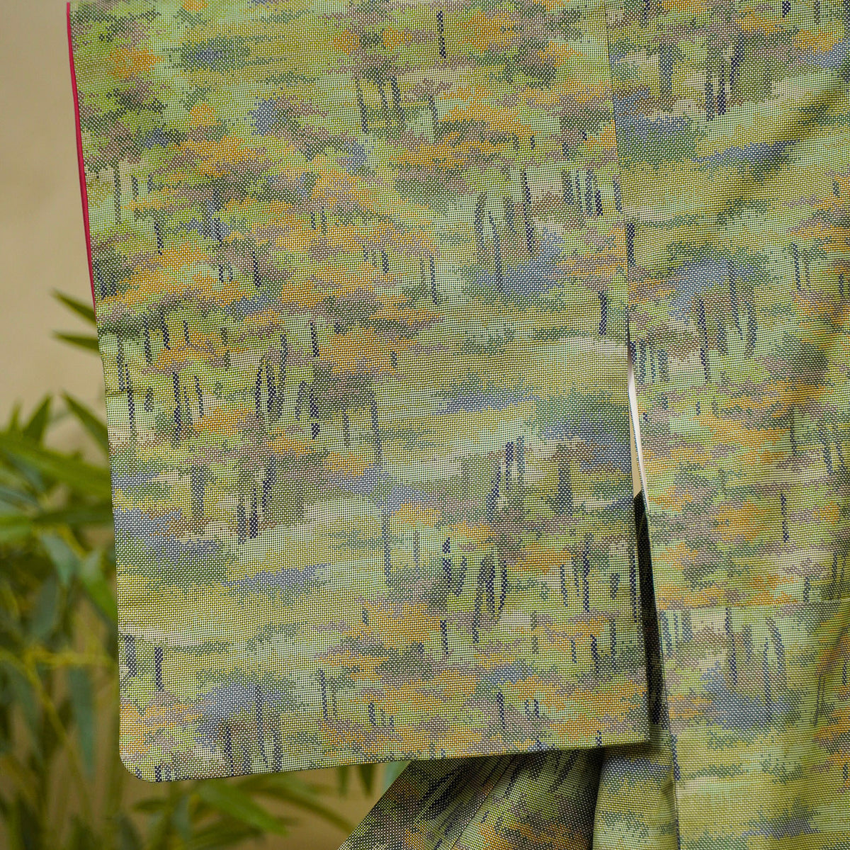 Premium Oshima Fabric: 0911_43 | Forest Green