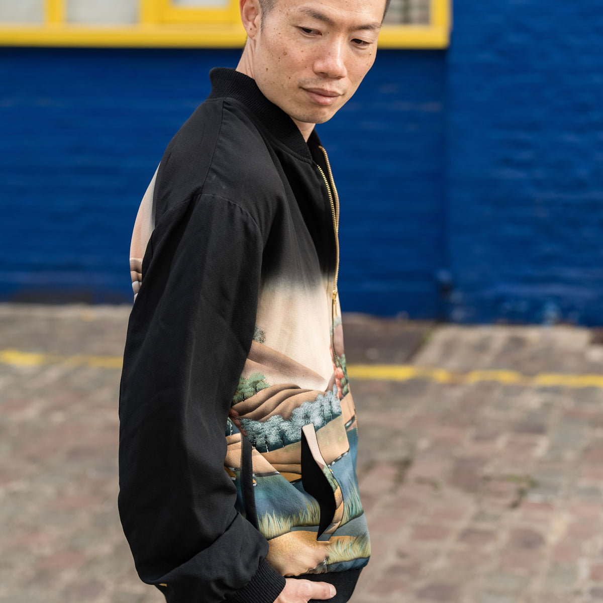 Premium On-hand: Black Men's Bomber Jacket | XL | BJ8225M (O)