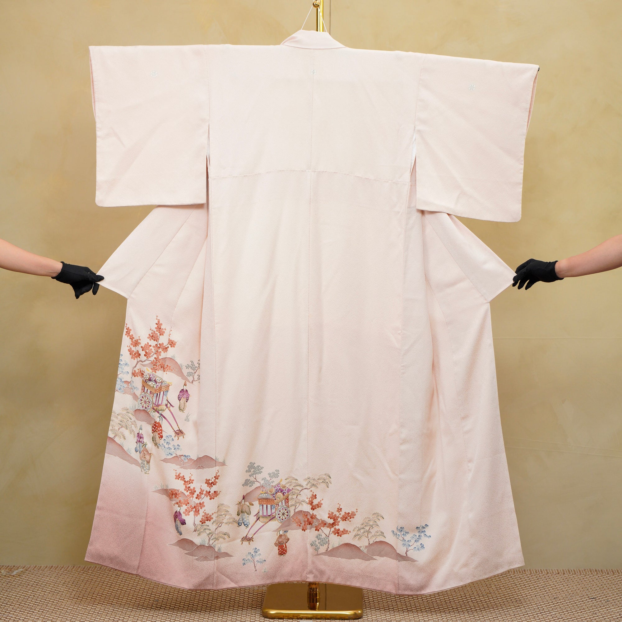 Thank You Fabric: Intricate Blush (0717_08)