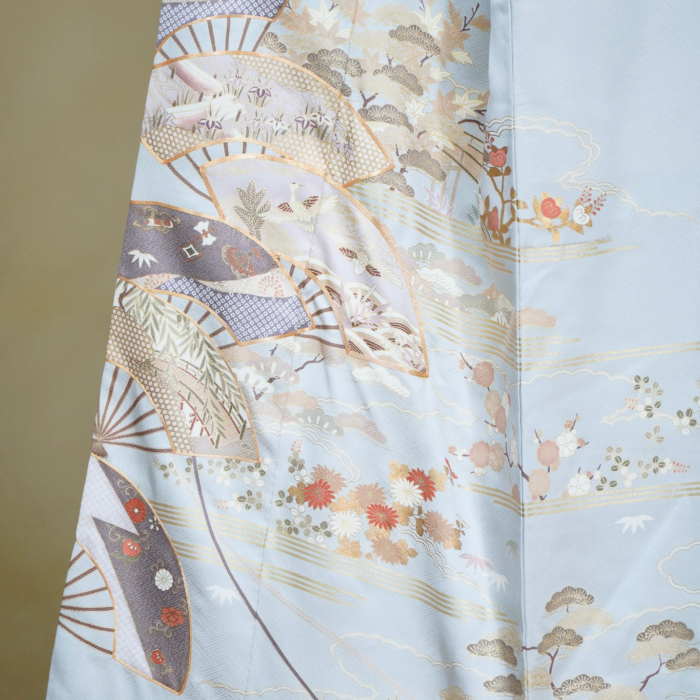 Premium Chiku Fabric: 0801_08 | Folded Elegance