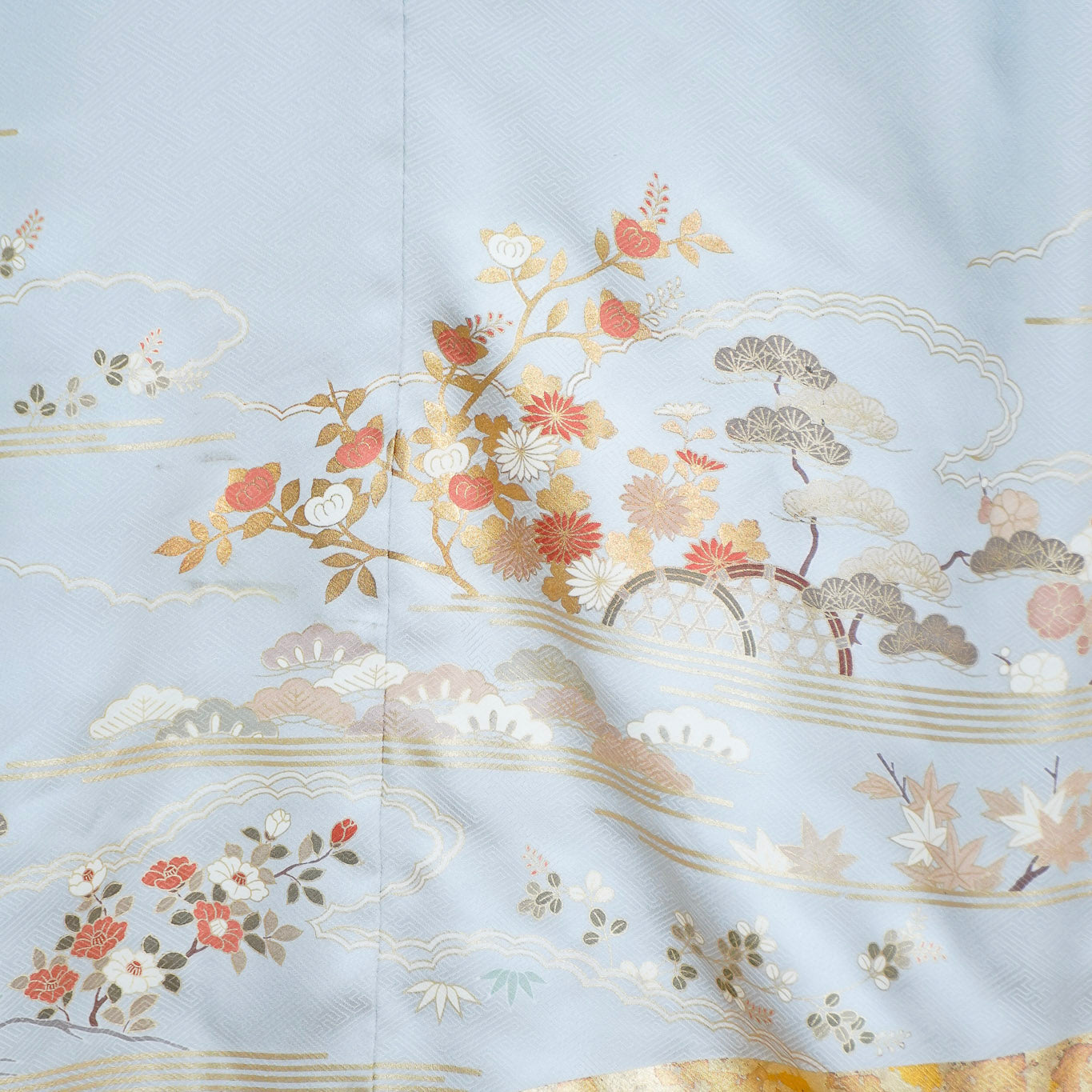 Premium Chiku Fabric: 0801_08 | Folded Elegance