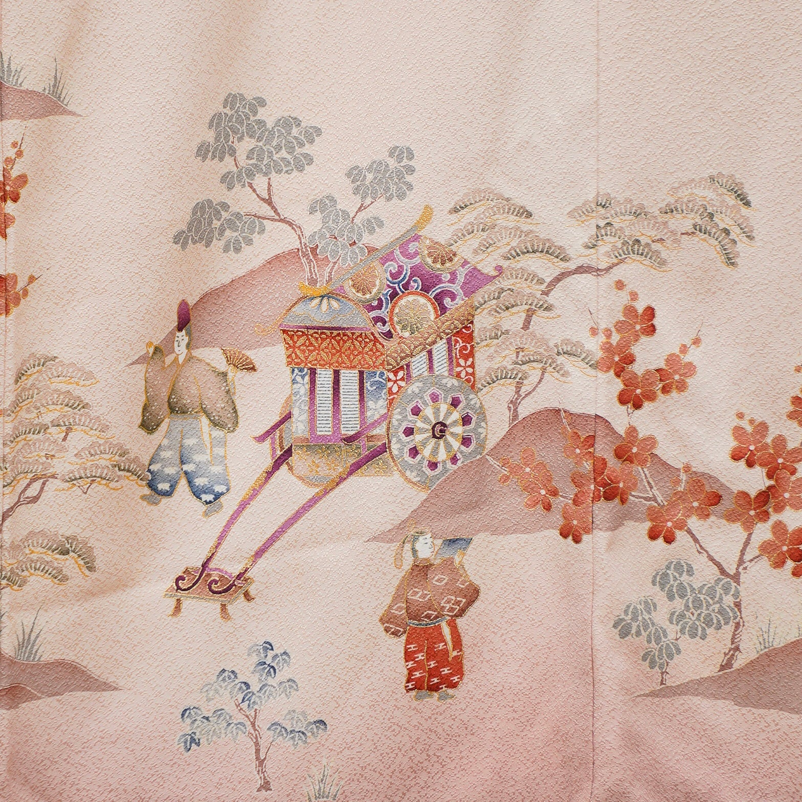 Thank You Fabric: Intricate Blush (0717_08)