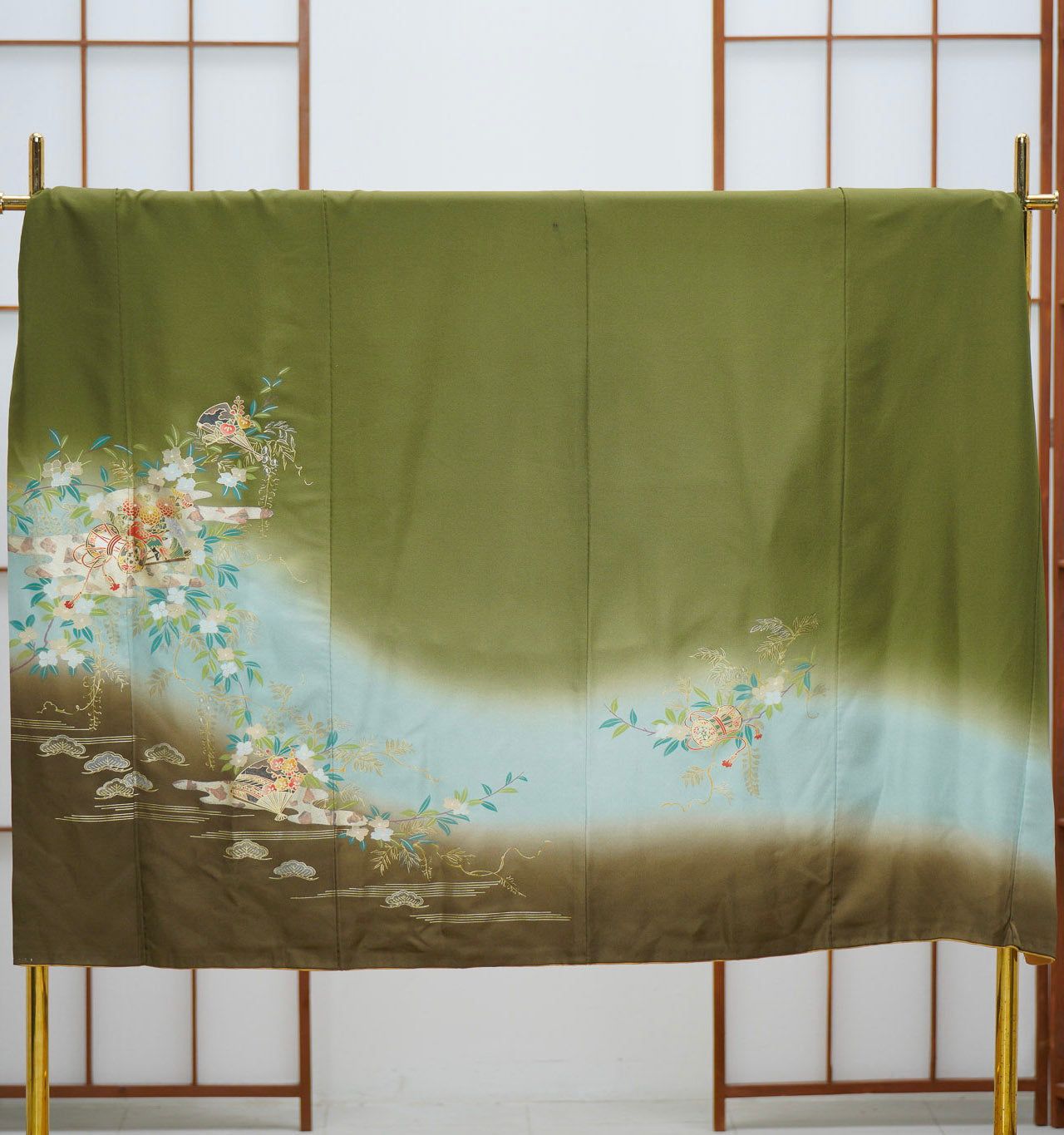 Premium Sho Fabric: 0625_17 | Aesthetic Jade