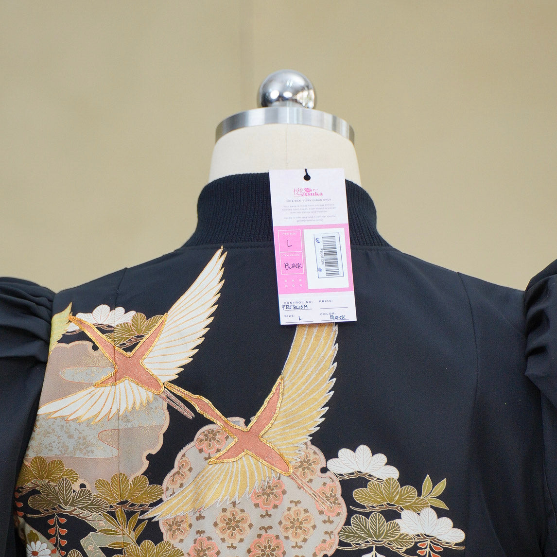 On-hand: Filipiniana Bomber Jacket | Black | FBJ8613M | Large