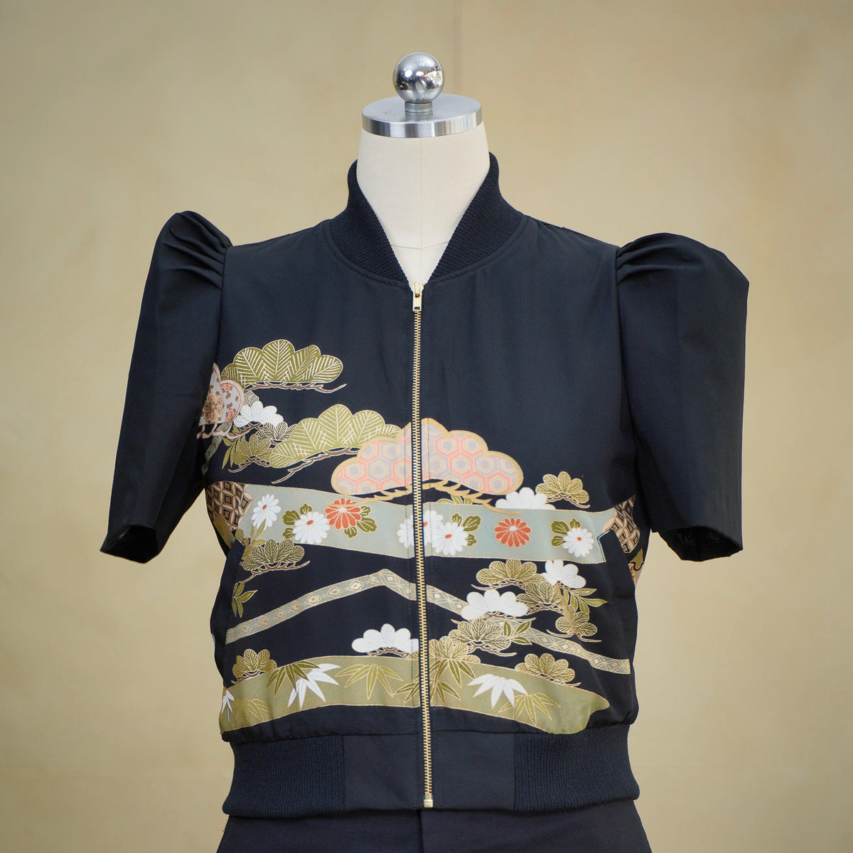 On-hand: Filipiniana Bomber Jacket | Black | FBJ8613M | Large