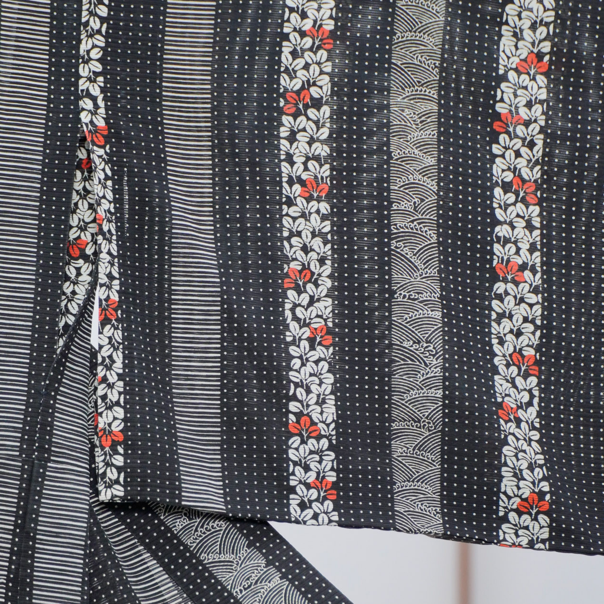 Premium Seethrough Fabric: 0625_79 | Playful Pillars
