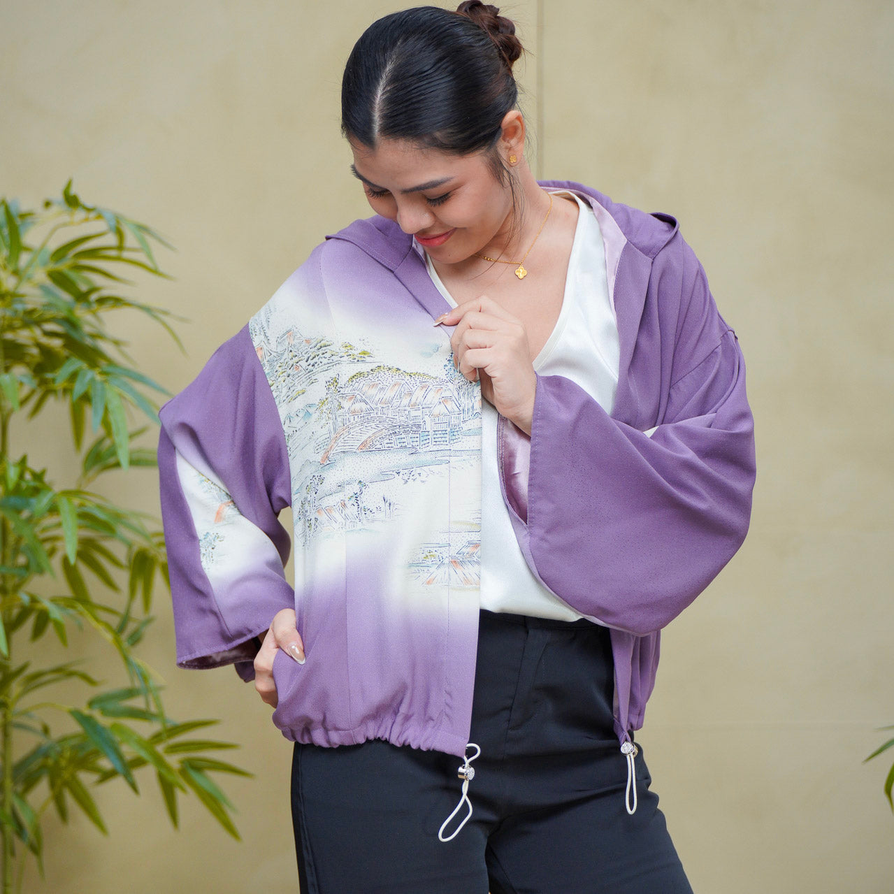 First Time Special: Lavender Kodomo Hoodie (Small Size) | HK7718Y