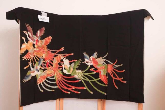 Hoian Fabric: July31-11 Black | Sleeveless Wrap Dress