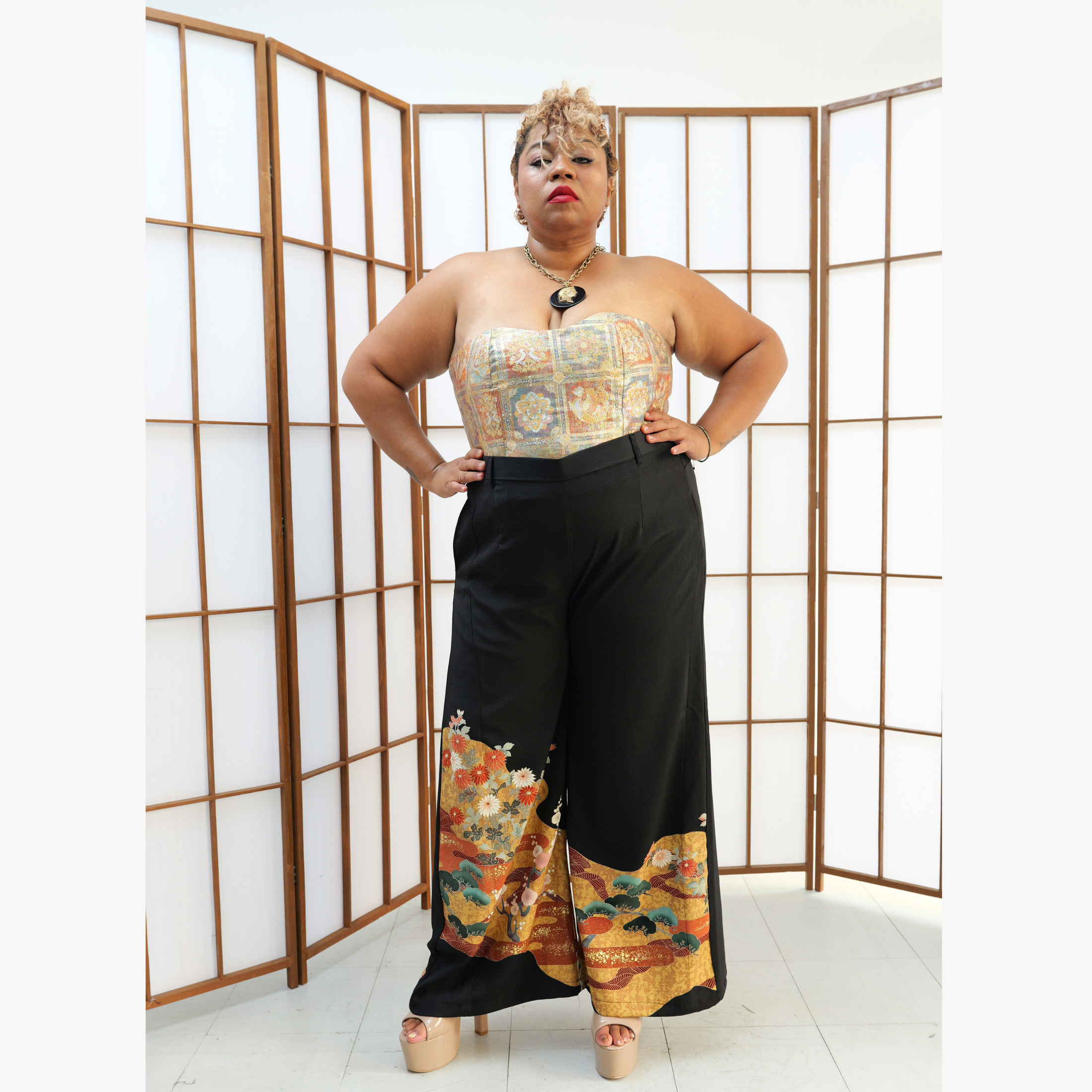 Premium On-hand: Wide Leg Pants | 6XLA | WLP3695
