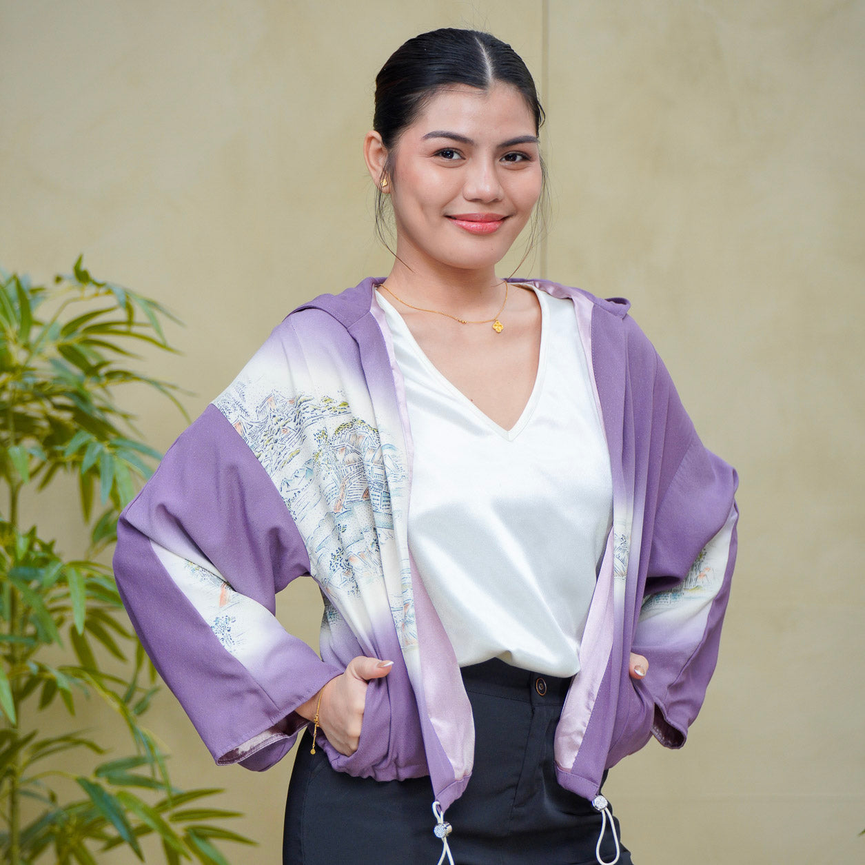 First Time Special: Lavender Kodomo Hoodie (Small Size) | HK7718Y