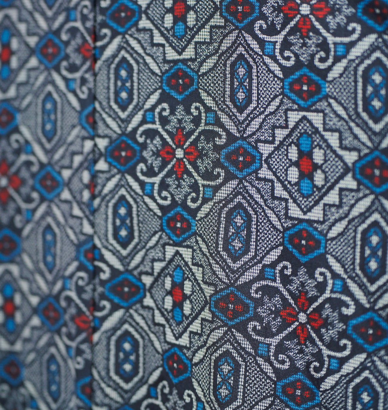 Premium Oshima Fabric: Samurai_0625_05 | Rustic Night
