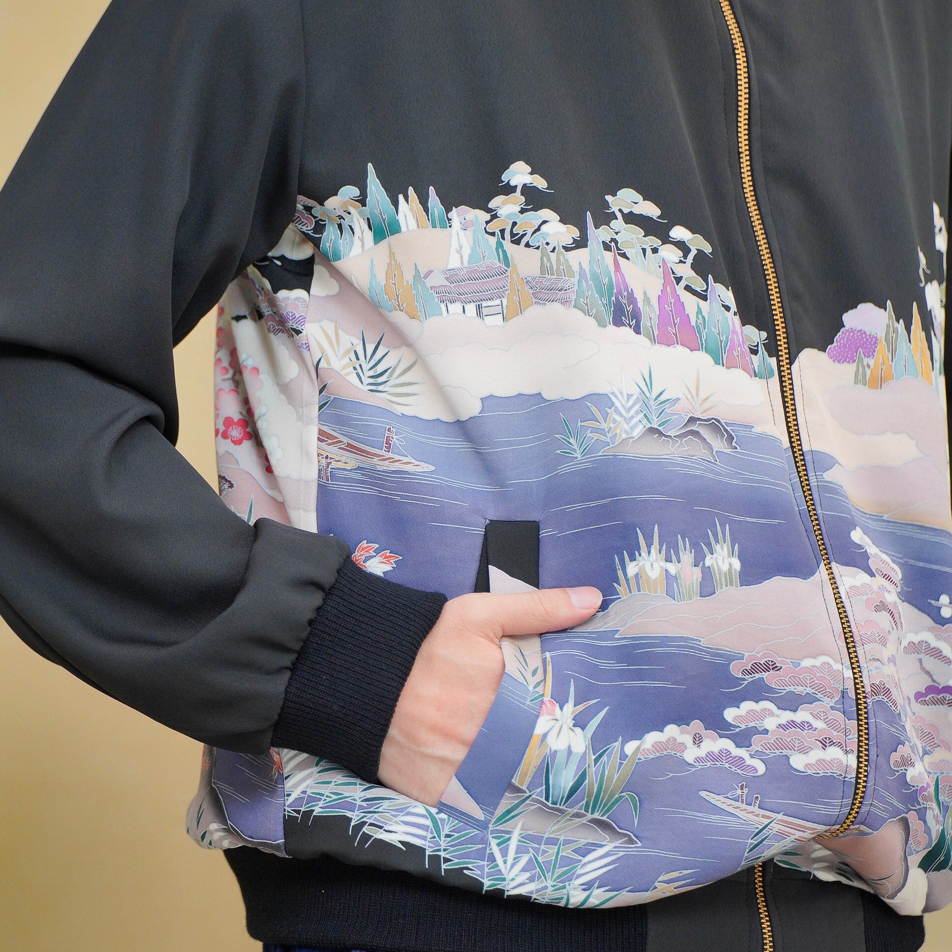 Premium On-hand: Black Men's Bomber Jacket | BJ7736M | L