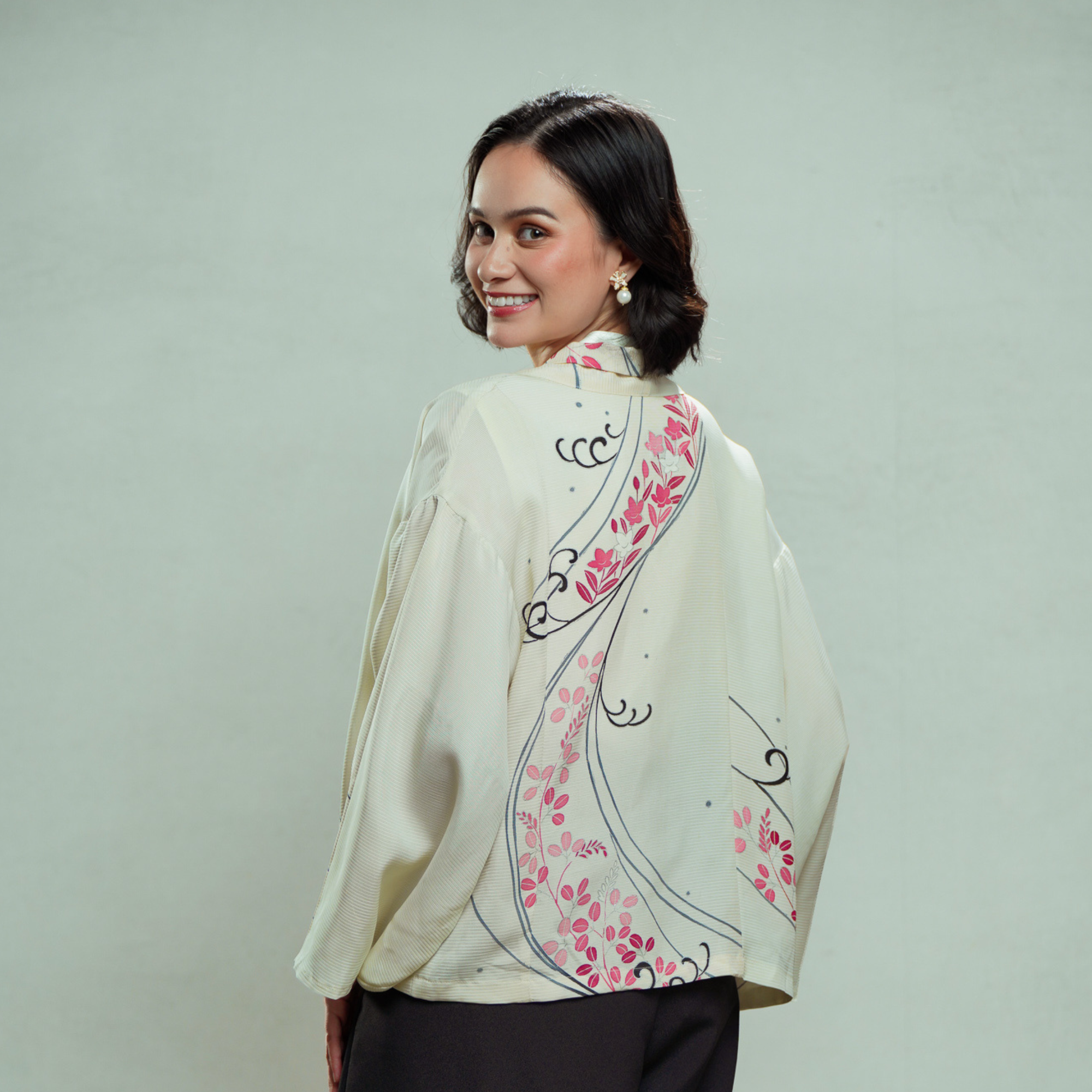 Premium On-hand item: White See through Blazer