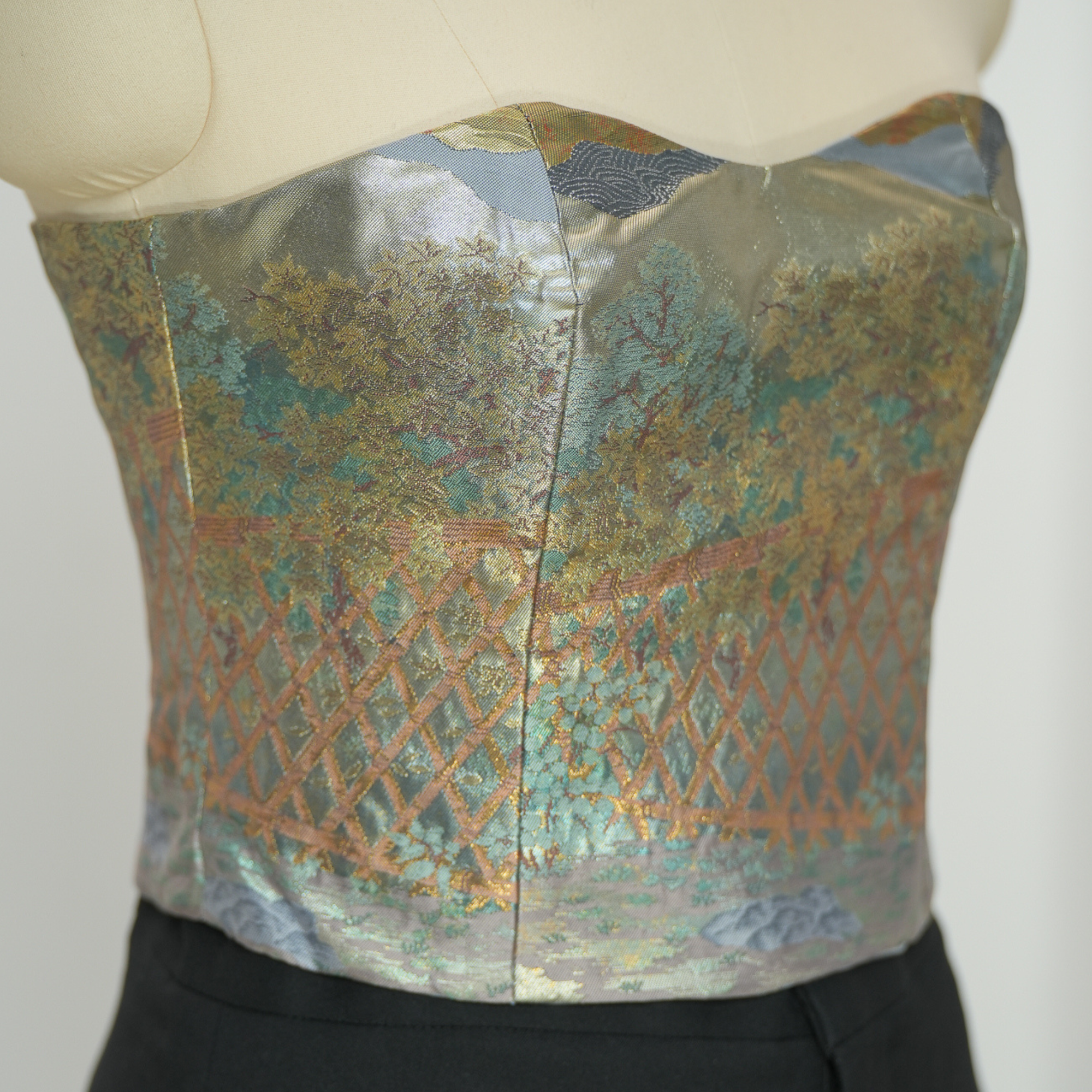 Premium On-hand item: Green Corset | L | C6962