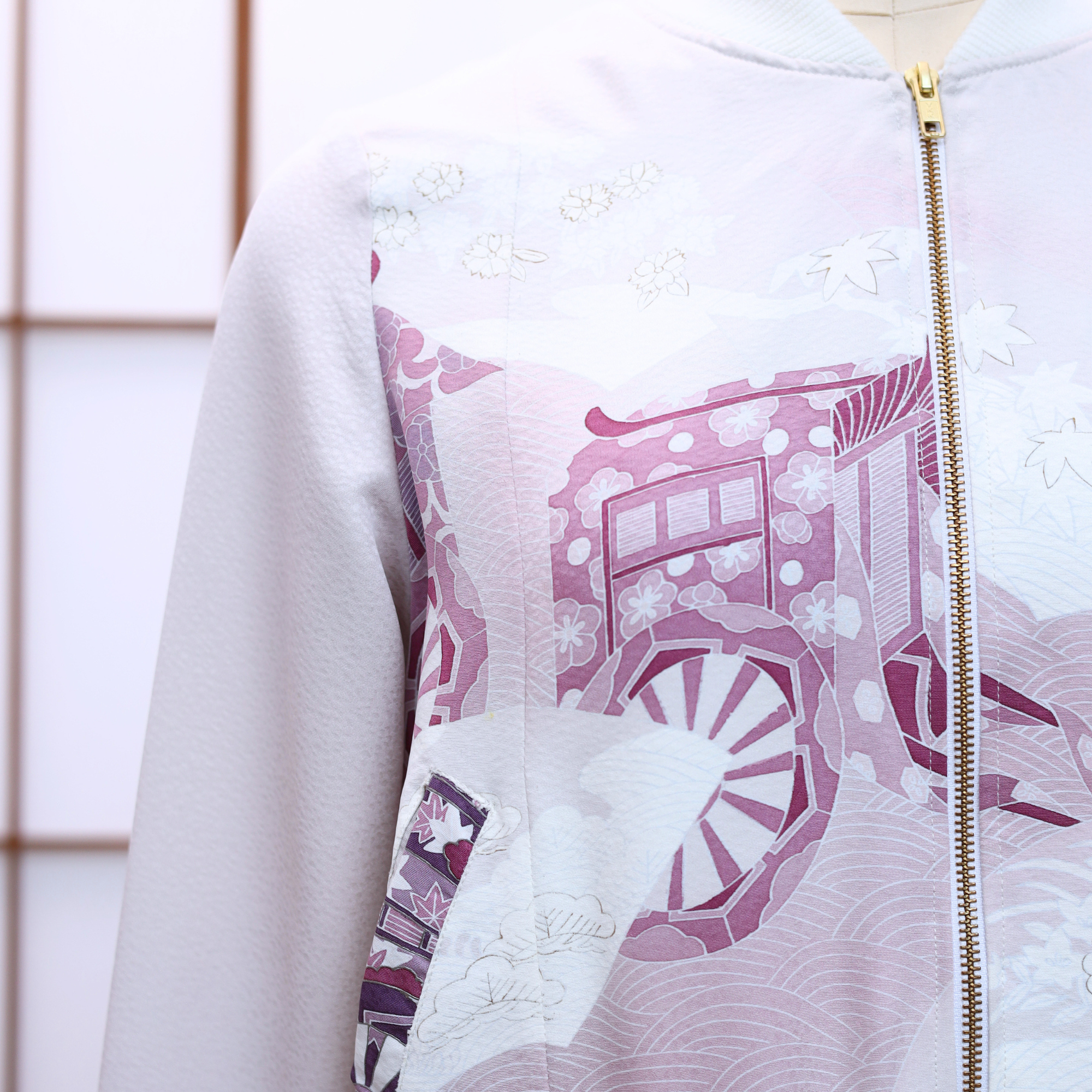 Premium On-hand: Lavender Bomber Jacket | MA | BJ5268