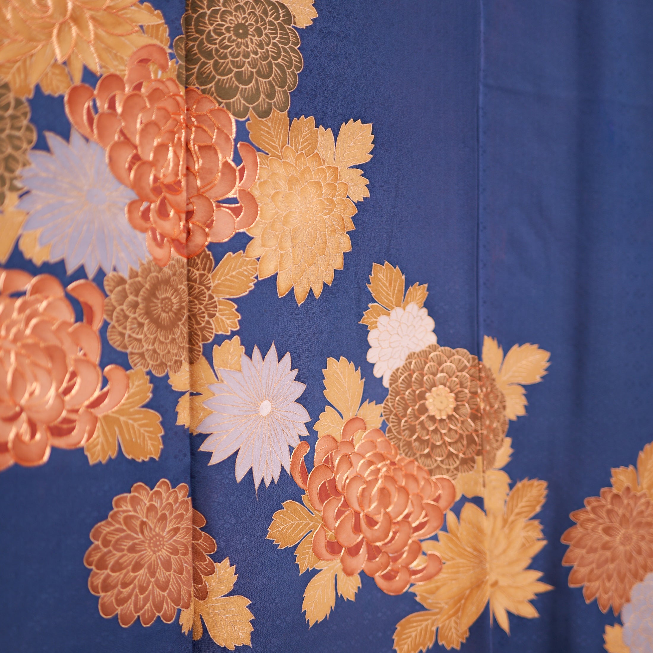 Summer Collection: July23-10 (Navy Blue and Golden Flowers!)
