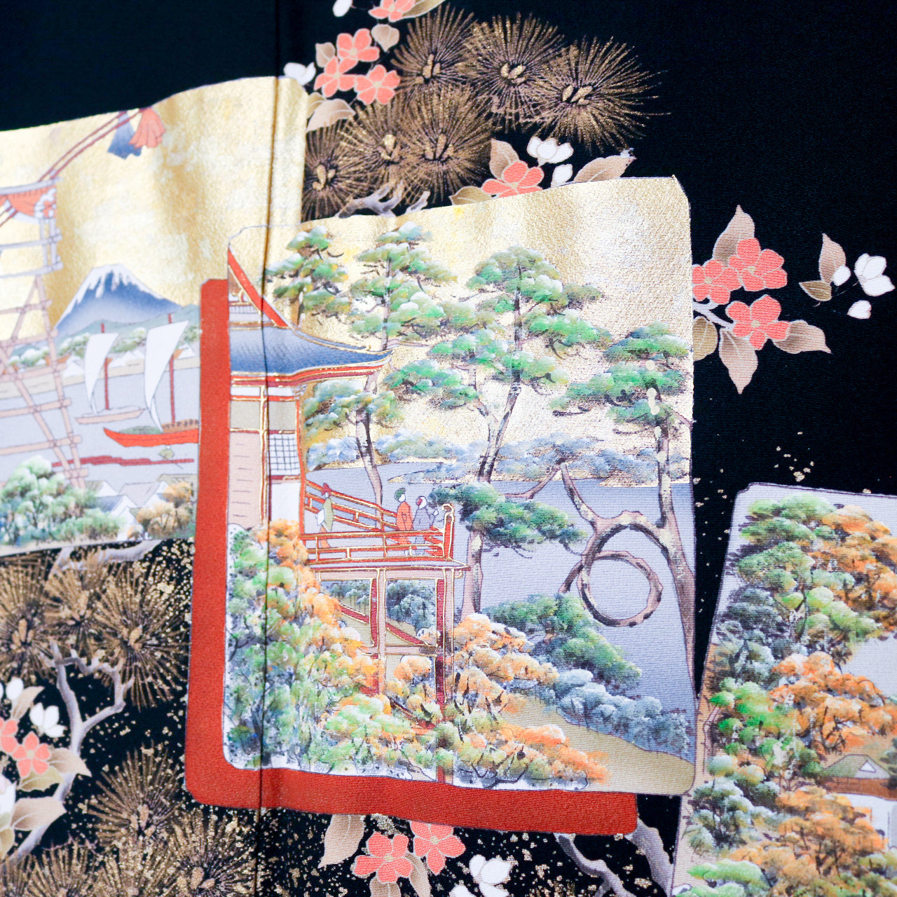 Summer Collection Fabric: July31-07 (looks like paintings! + gold elements)