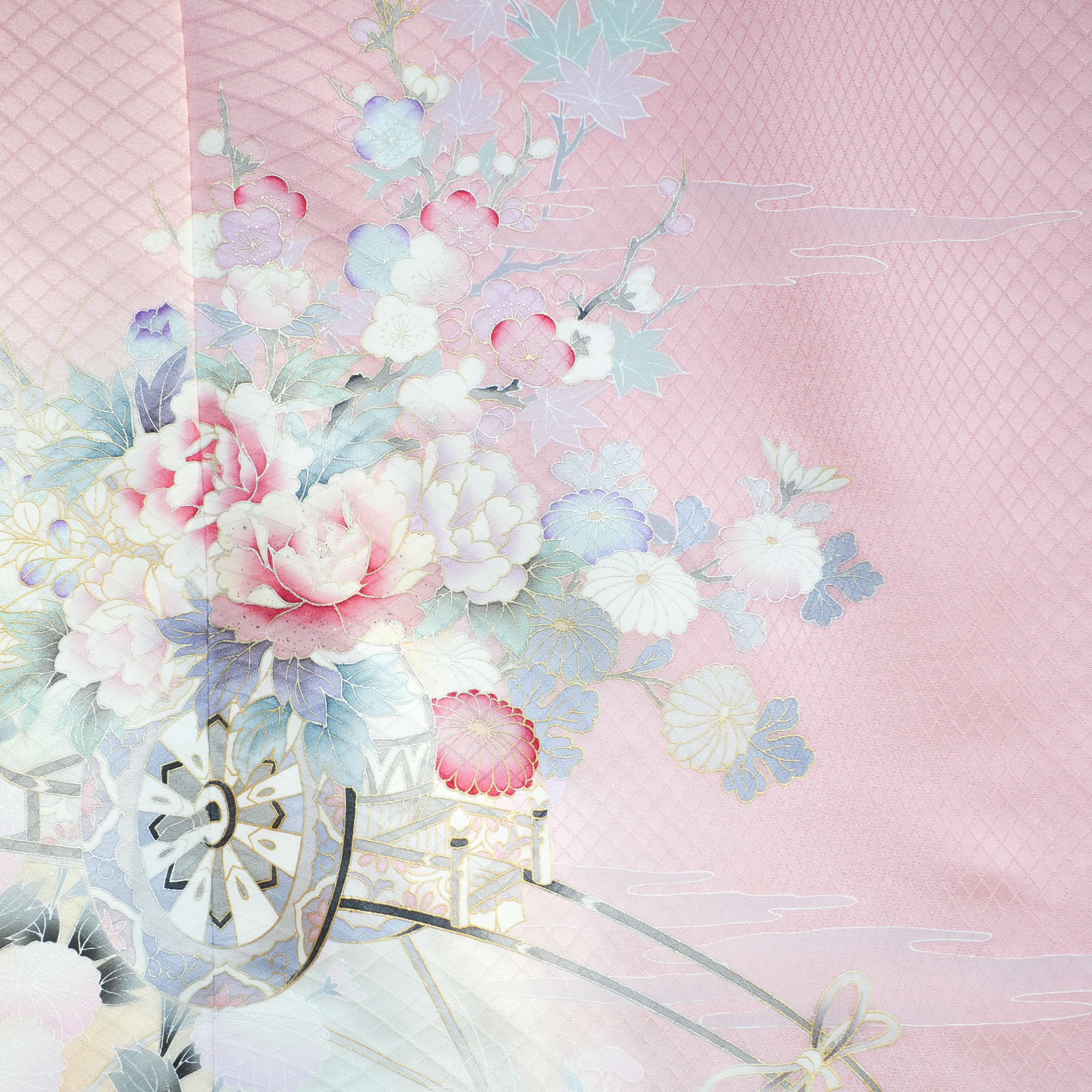 Premium Fabric Chiku: 0313-9 Soft pink bloom