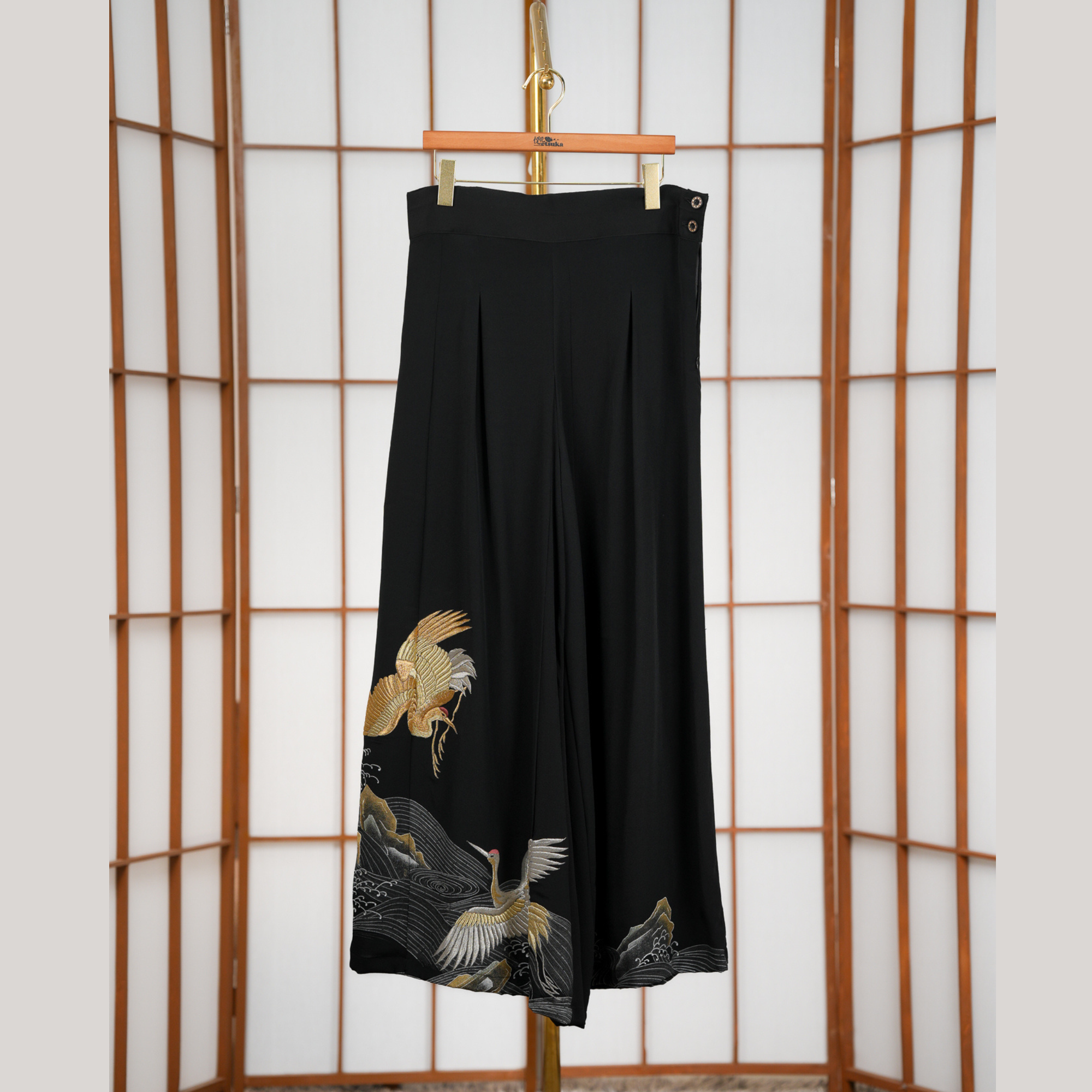 Premium On-hand: Black Palazzo Pants | 4XLZ | PP5243