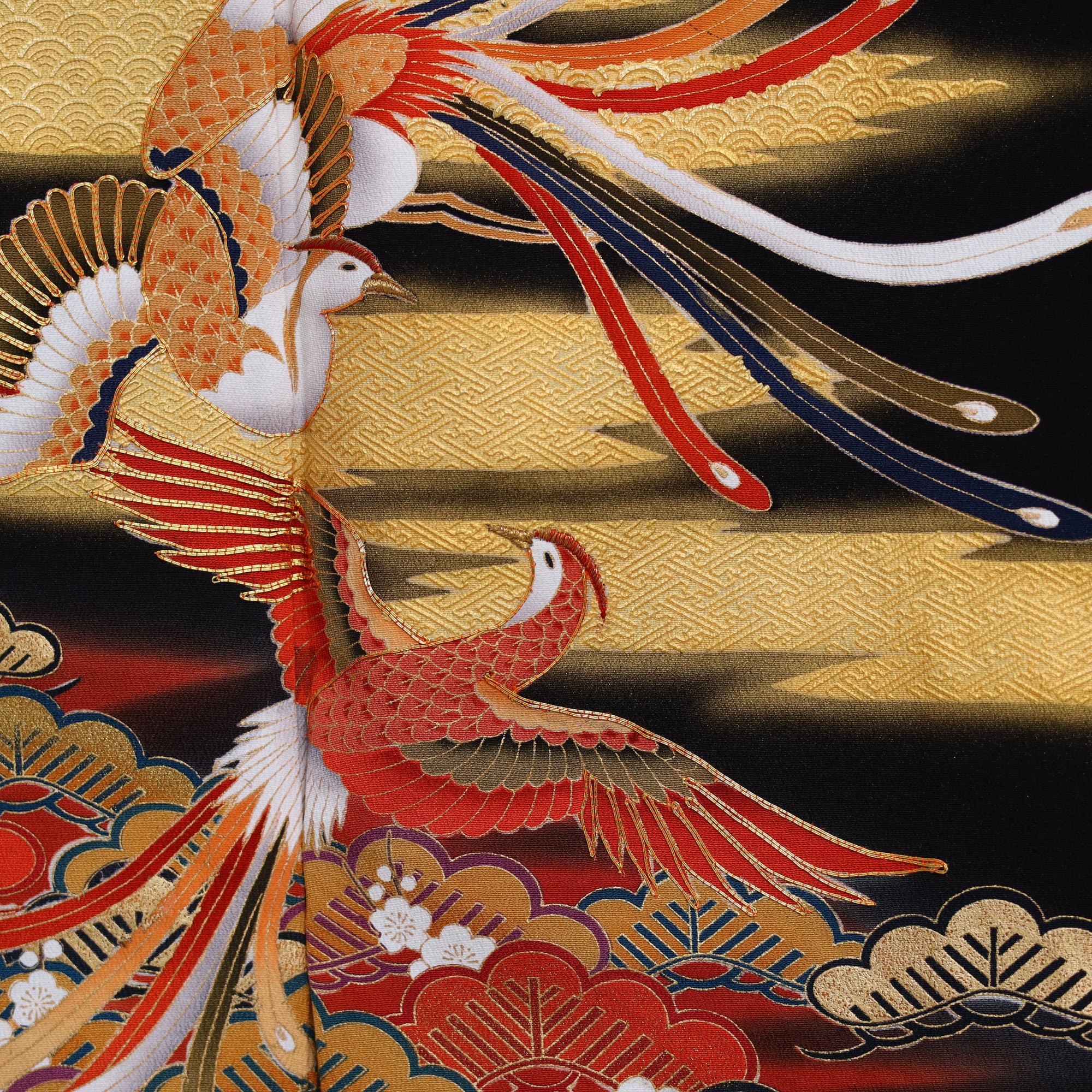 Chiku Fabric: 0519_21 | Fiery Ascendance
