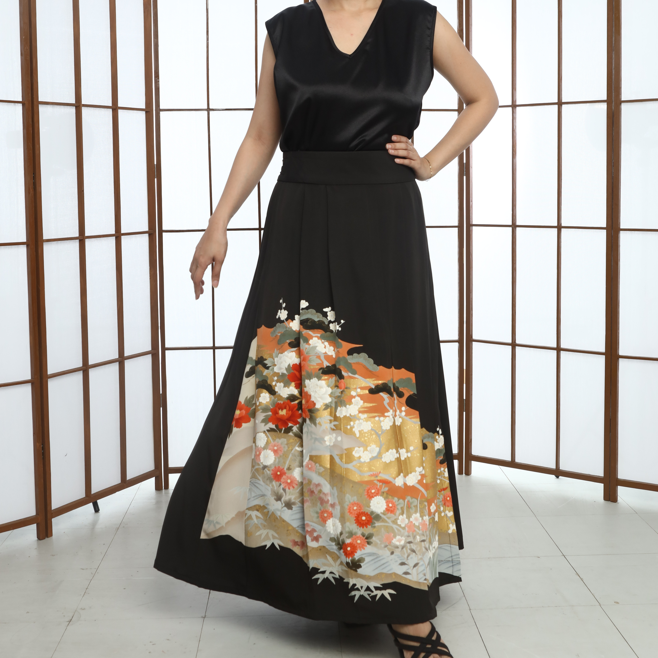 Premium On-hand: Black Hanbok | 1T size| HS6946M