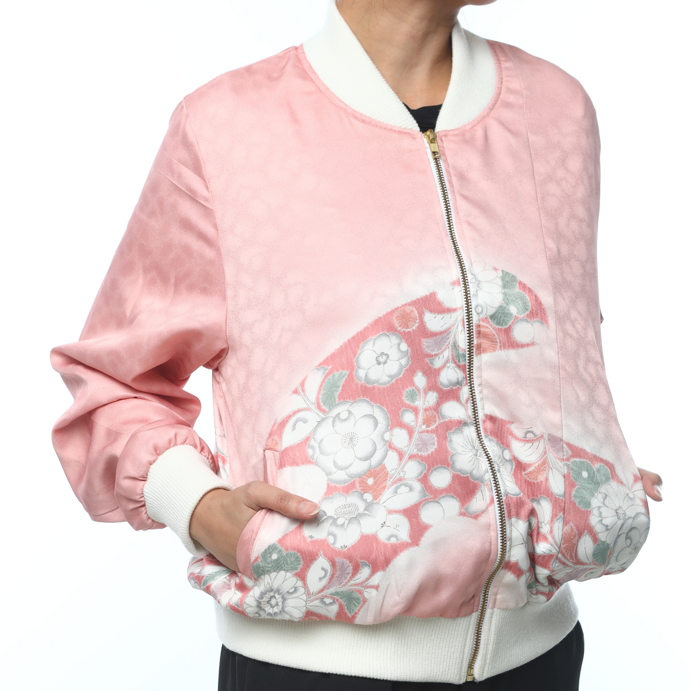 On-hand: Bomber Jacket | BJ4366 | XLA | shibori pink!