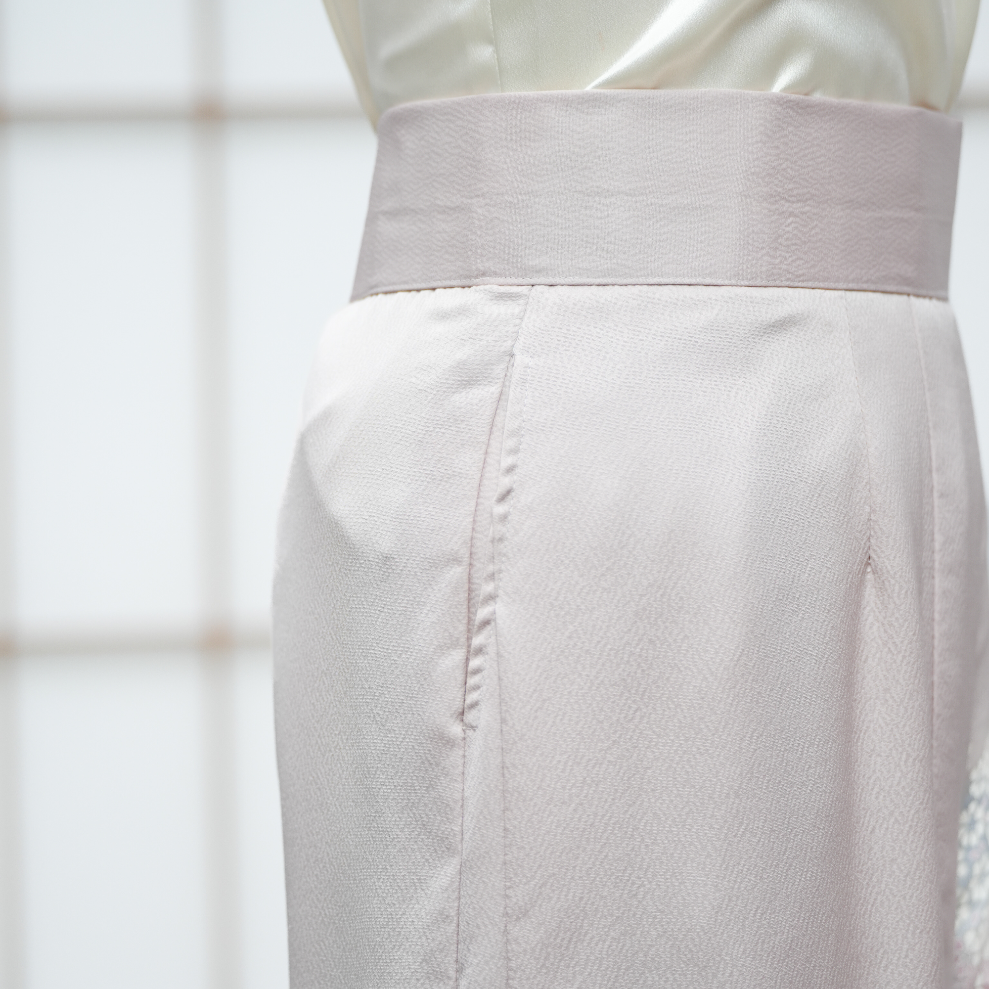 Premium On-hand: Light Colored Sakura Palazzo Pants | 3XLB | PP6662