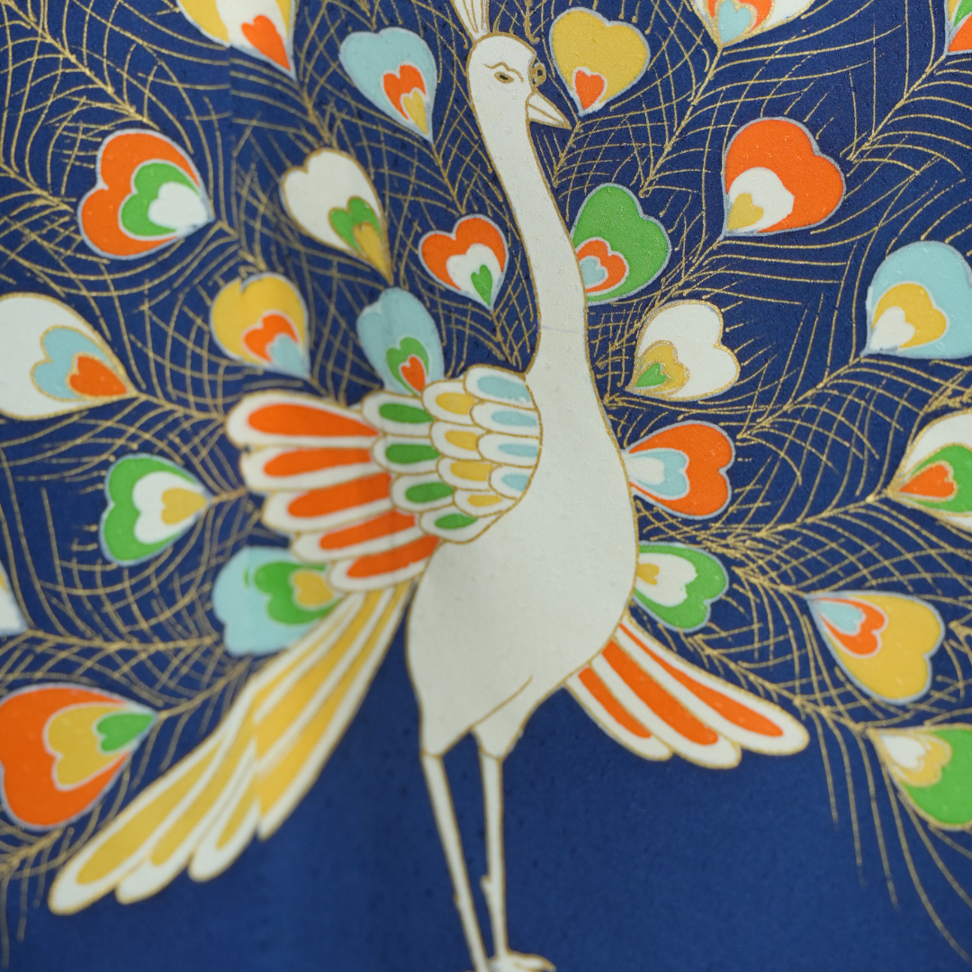 Chiku Fabric: 0422_06 | Vibrant Tailfeather