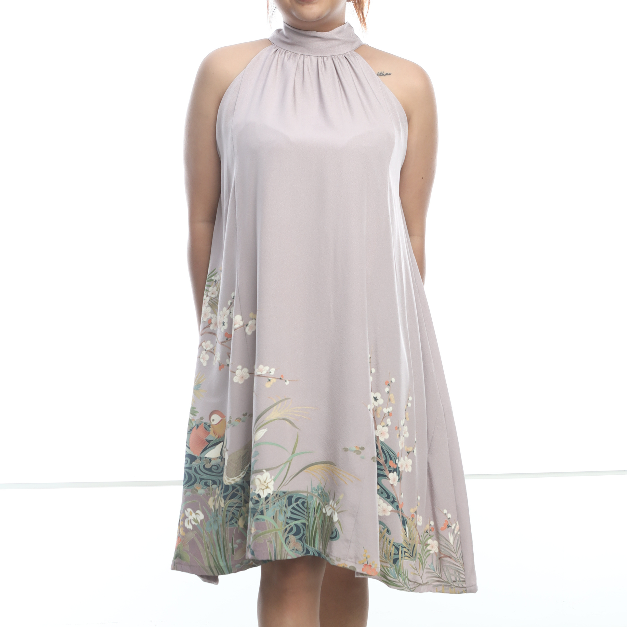 On-hand: Halter Dress Lavender | HD4816 Size: XLB
