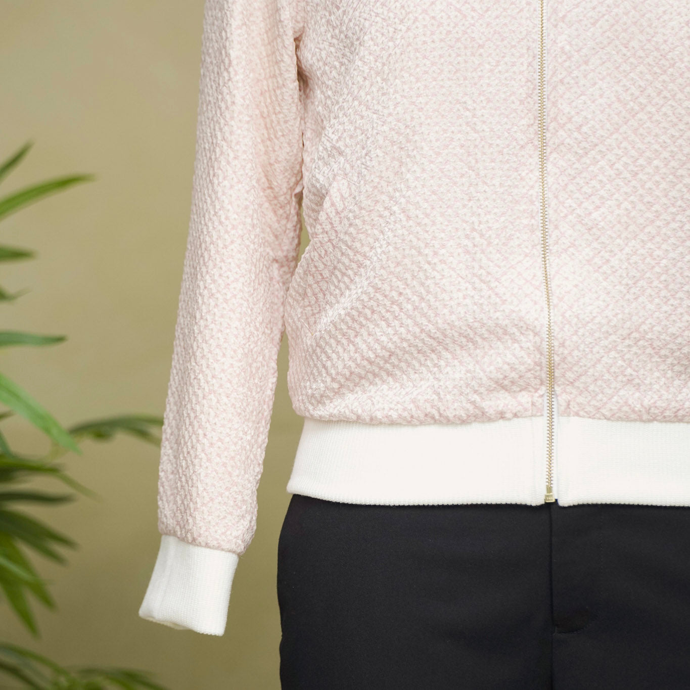 Premium On-hand: Cream Bomber Jacket | BJ8181M | MA (SO M)