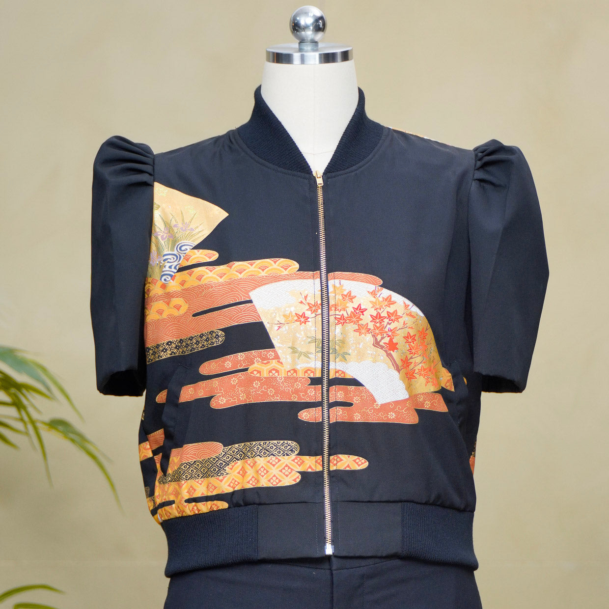On-hand item: Filipiniana Bomber Jacket | Black | FBJ8413M | LARGE