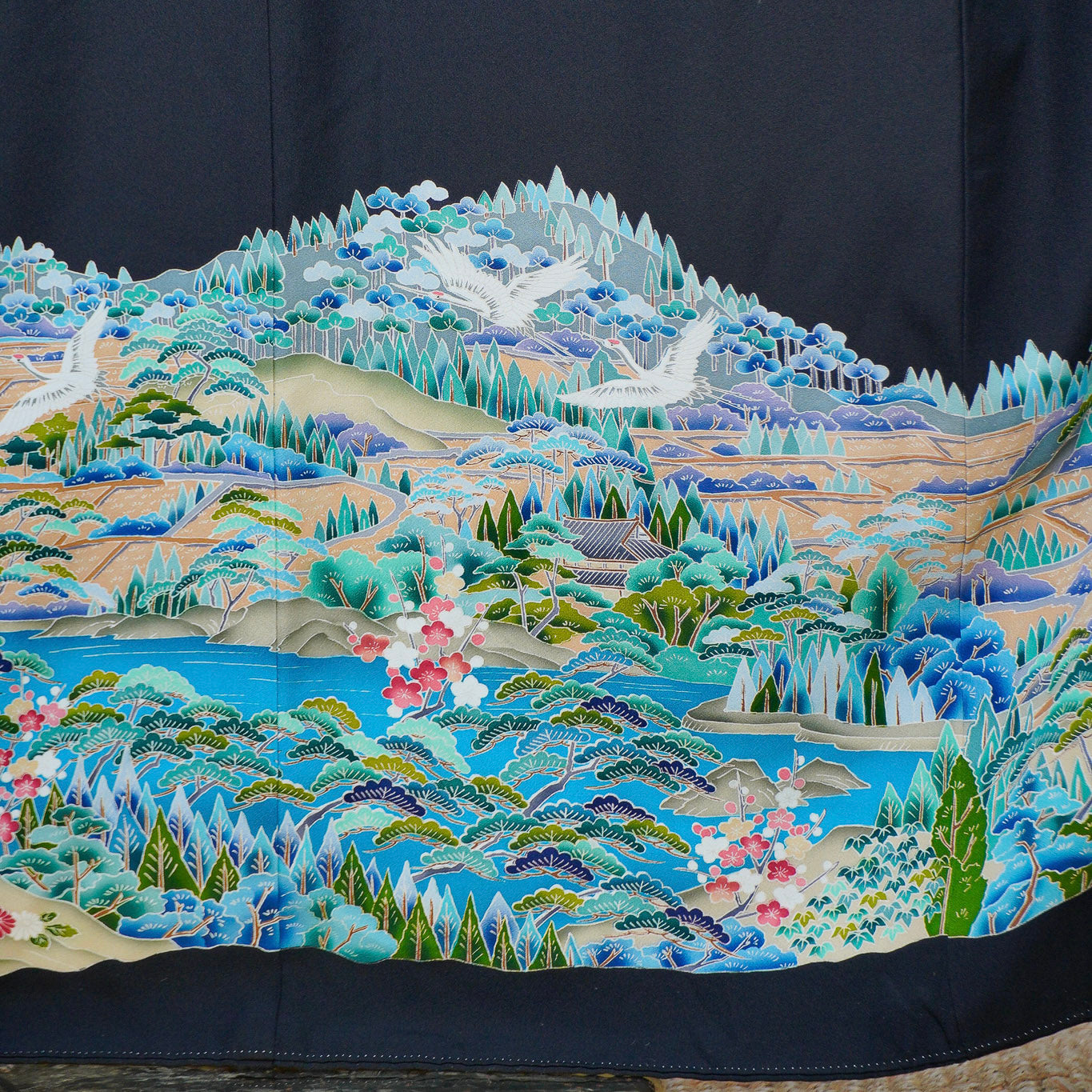 Chiku Fabric: 0721_02 | Painted Highlands
